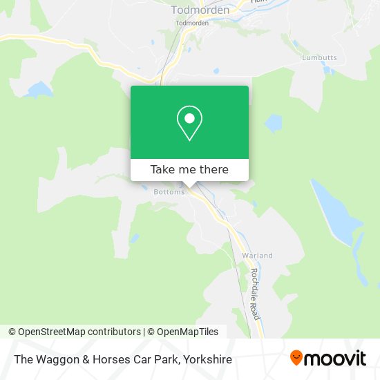 The Waggon & Horses Car Park map