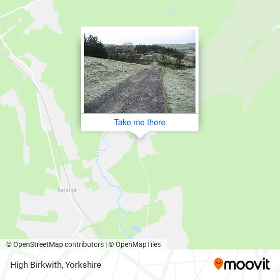 High Birkwith map