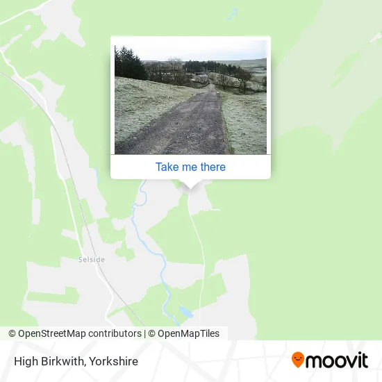 High Birkwith map