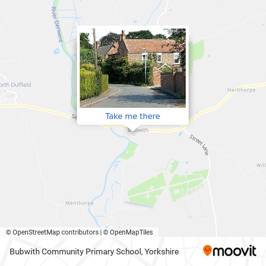 Bubwith Community Primary School map