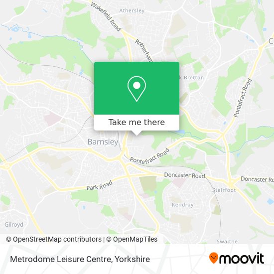 Metrodome Leisure Centre map