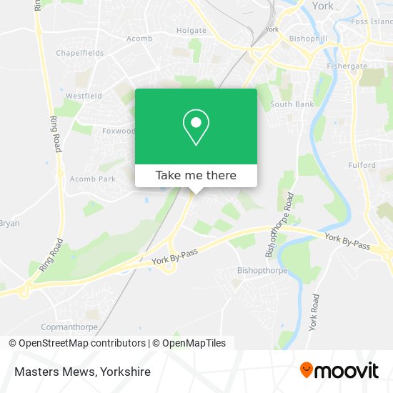 Masters Mews map