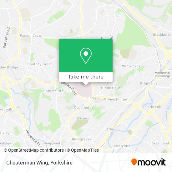 Chesterman Wing map