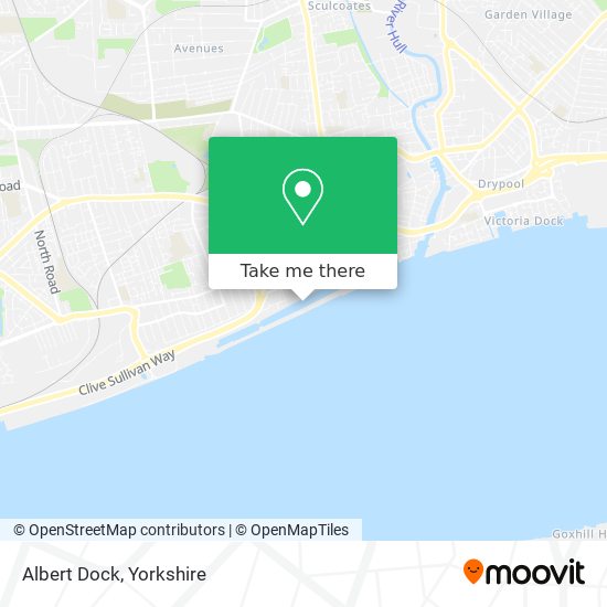 Albert Dock map