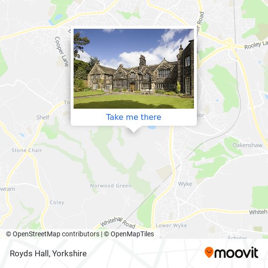 Royds Hall map