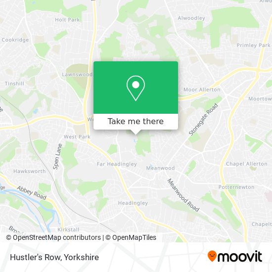 Hustler's Row map