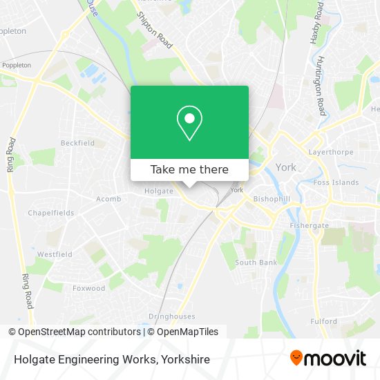 Holgate Engineering Works map