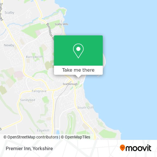 Premier Inn map