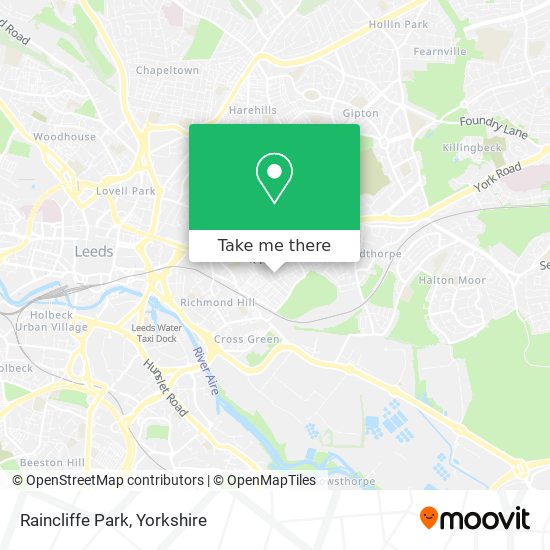 Raincliffe Park map