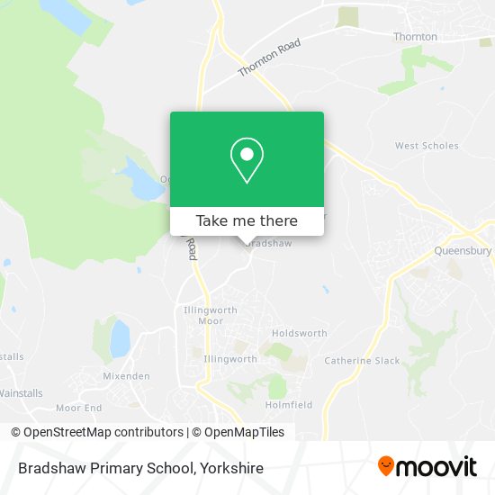 Bradshaw Primary School map