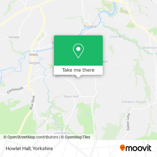 Howlet Hall map