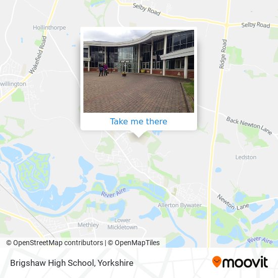 Brigshaw High School map