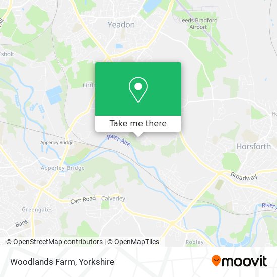 Woodlands Farm map