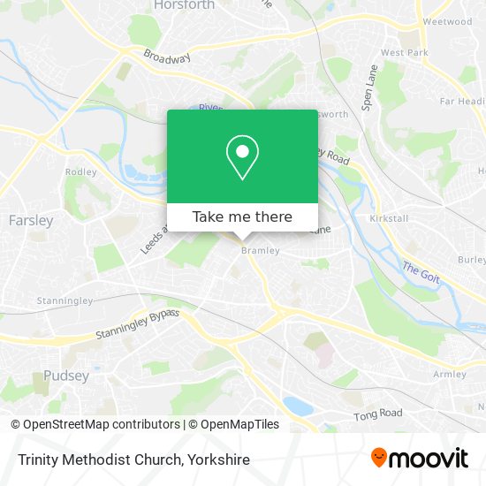 Trinity Methodist Church map