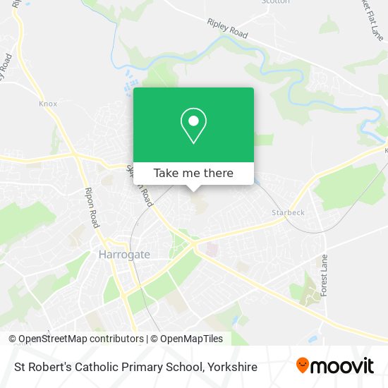 St Robert's Catholic Primary School map