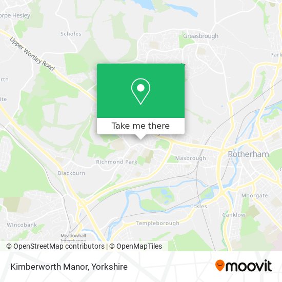 Kimberworth Manor map