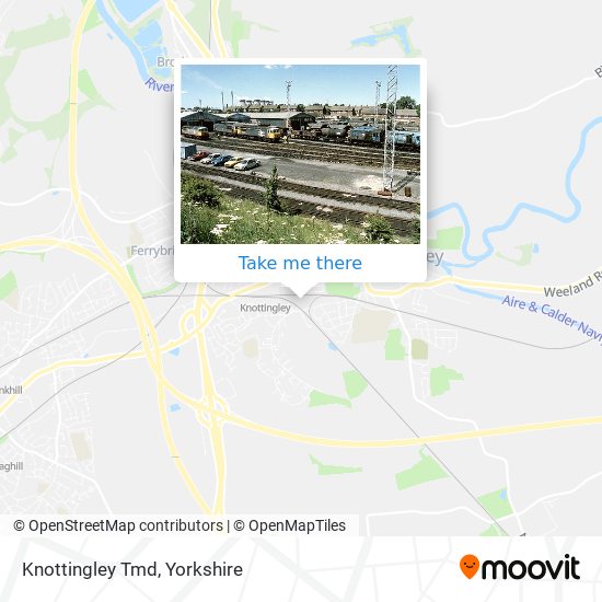 Knottingley Tmd map