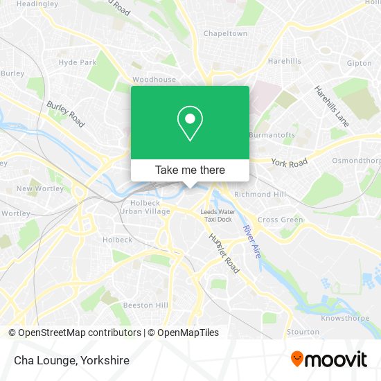 Cha Lounge map