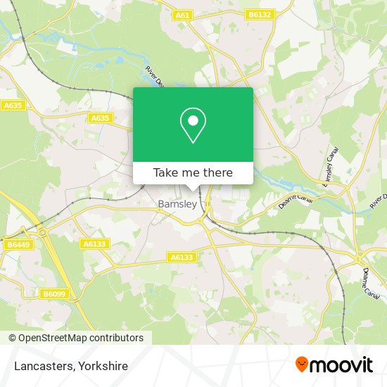 Lancasters map