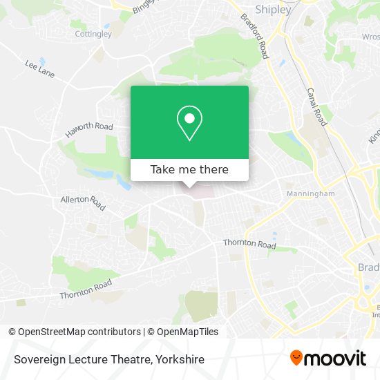 Sovereign Lecture Theatre map