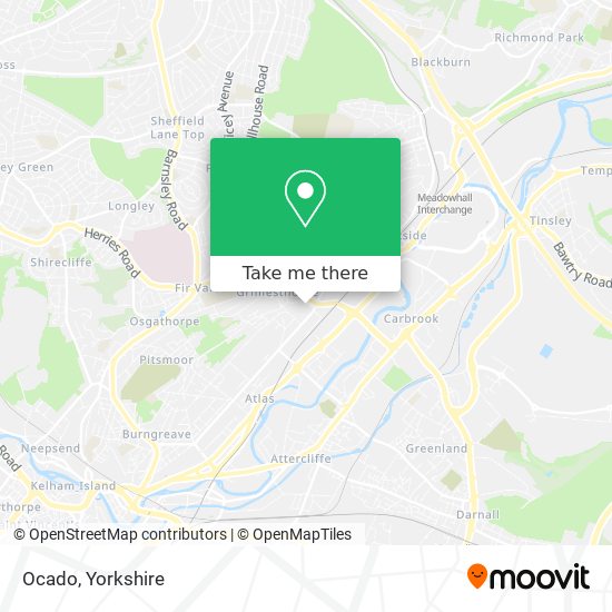 Ocado map