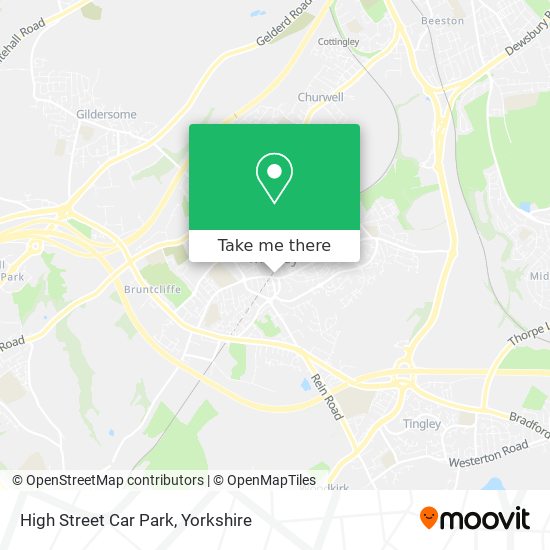 High Street Car Park map