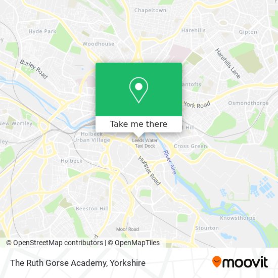 The Ruth Gorse Academy map