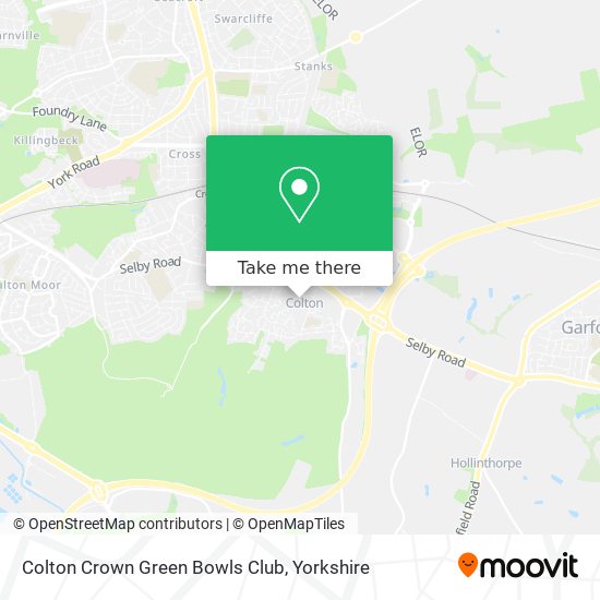 Colton Crown Green Bowls Club map