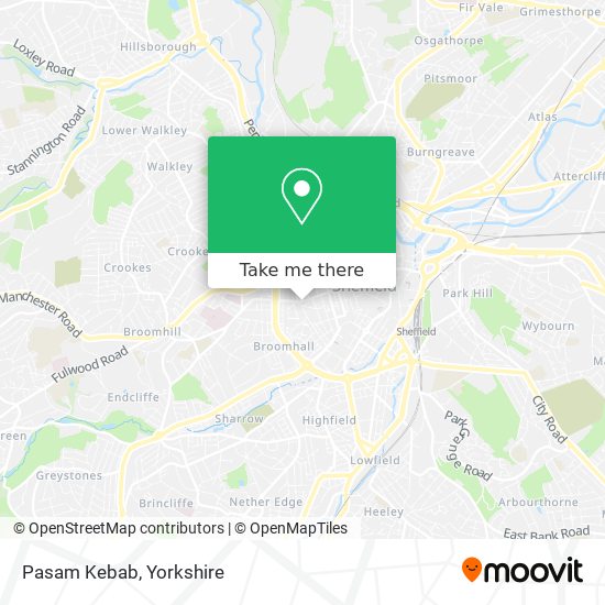 Pasam Kebab map
