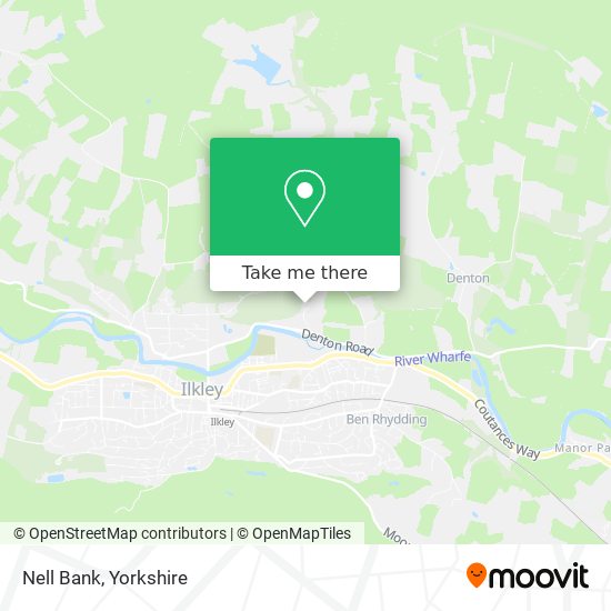 Nell Bank map