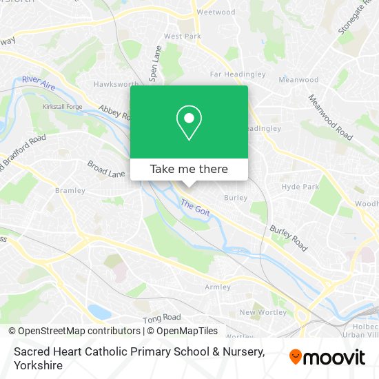 Sacred Heart Catholic Primary School & Nursery map