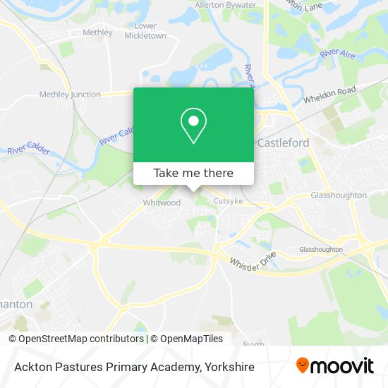 Ackton Pastures Primary Academy map