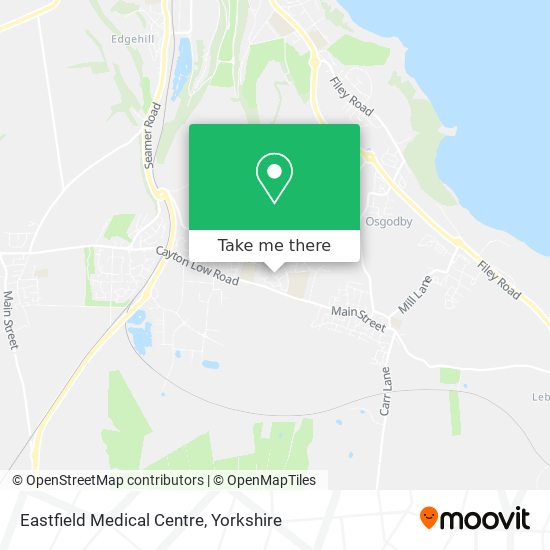 Eastfield Medical Centre map