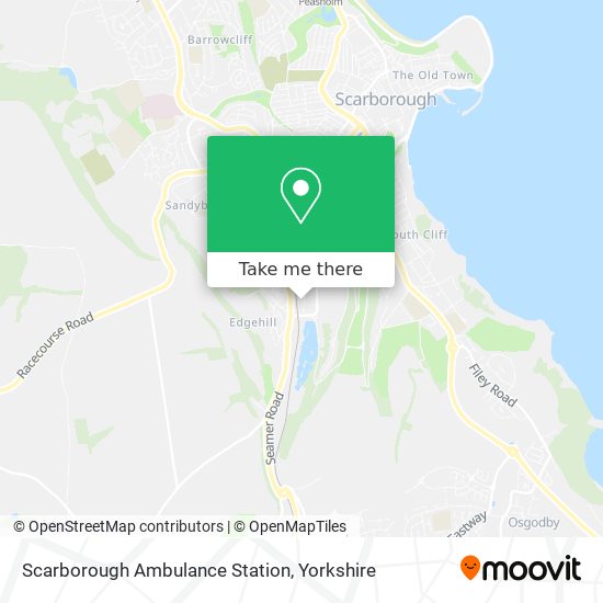 Scarborough Ambulance Station map