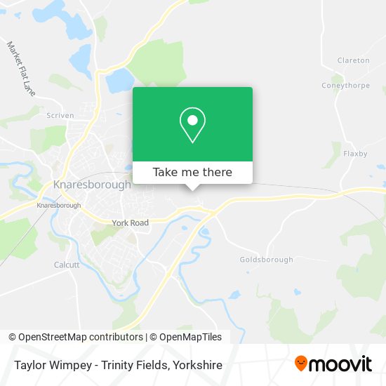 Taylor Wimpey - Trinity Fields map