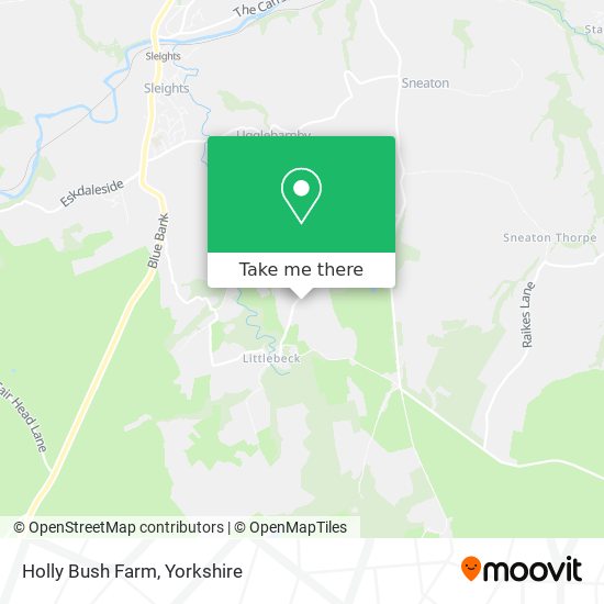 Holly Bush Farm map