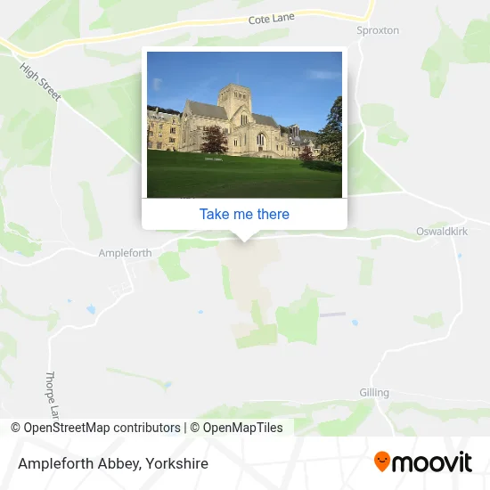 How to Get to Ampleforth Abbey by Bus?