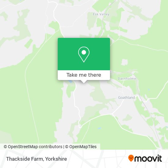 Thackside Farm map