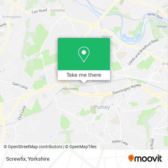 Screwfix map