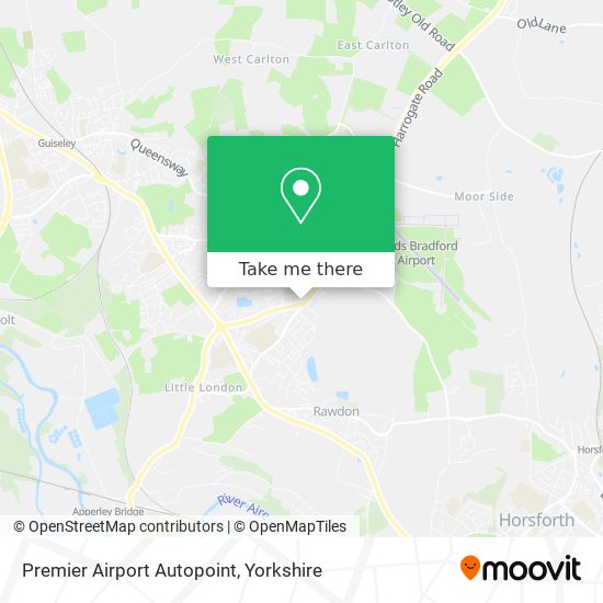 Premier Airport Autopoint map