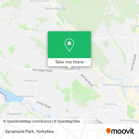 Sycamore Park map
