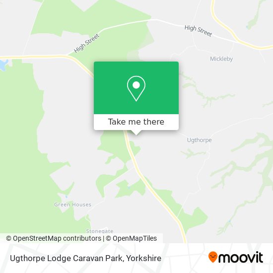 Ugthorpe Lodge Caravan Park map