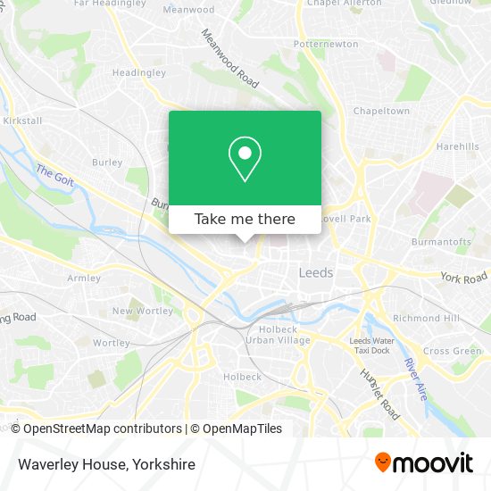Waverley House map