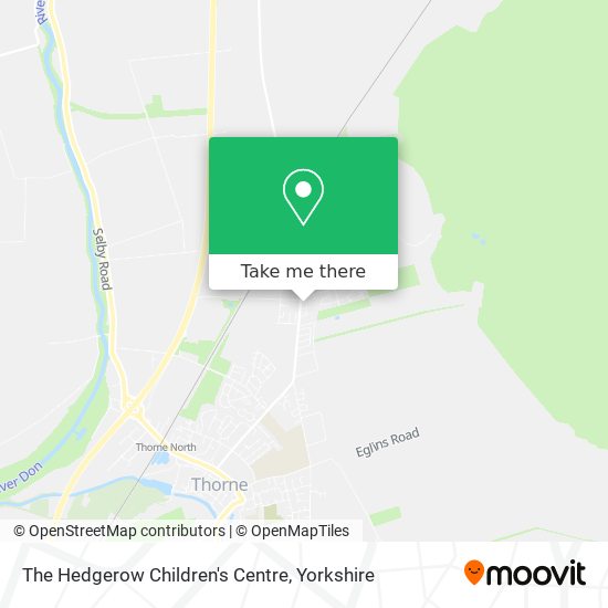 The Hedgerow Children's Centre map