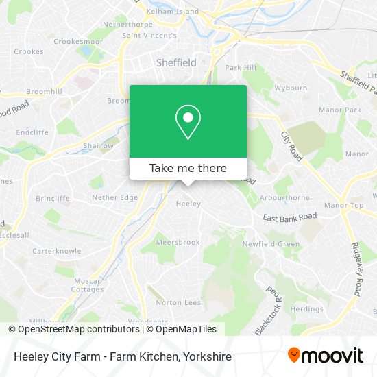 Heeley City Farm - Farm Kitchen map