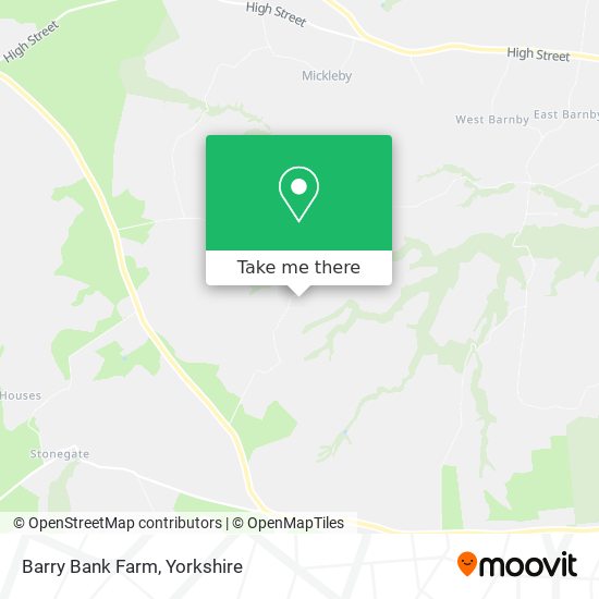 Barry Bank Farm map