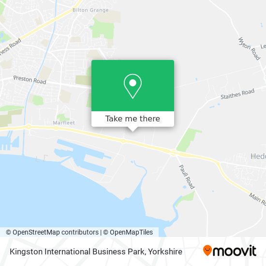 Kingston International Business Park map