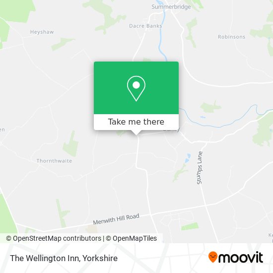 The Wellington Inn map