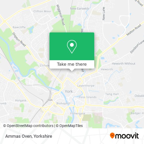 Ammas Oven map