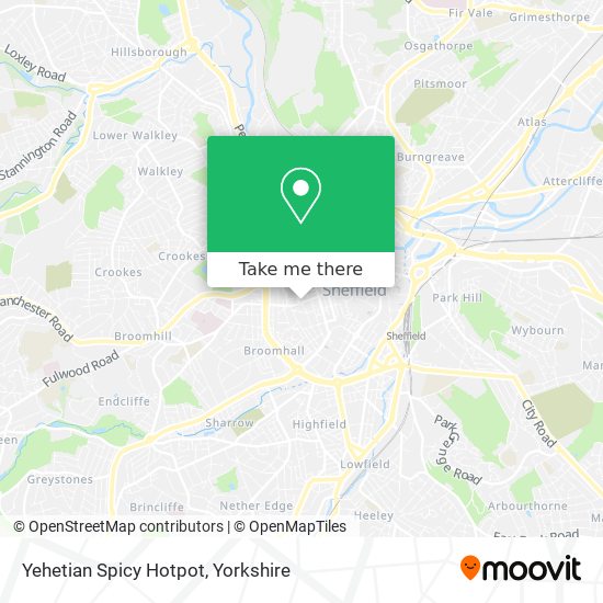 Yehetian Spicy Hotpot map